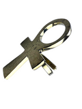 Simple Brass Ankh Ring