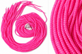 Waist Beads / African Belly Chains | 4mm-Hot Pink-BOLD PINK. BEAUTIFUL ENERGY.