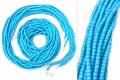 Waist Beads / African Belly Chains | Turquoise Blue-3mm