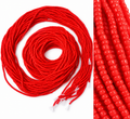 Waist Beads / African Belly Chains | Cherry Red-3mm