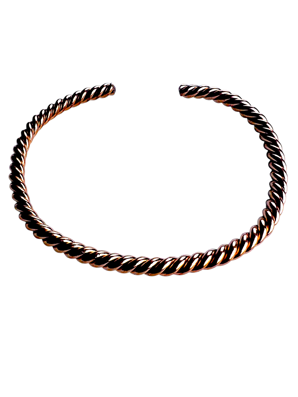 Twisted Copper Rope Bangle