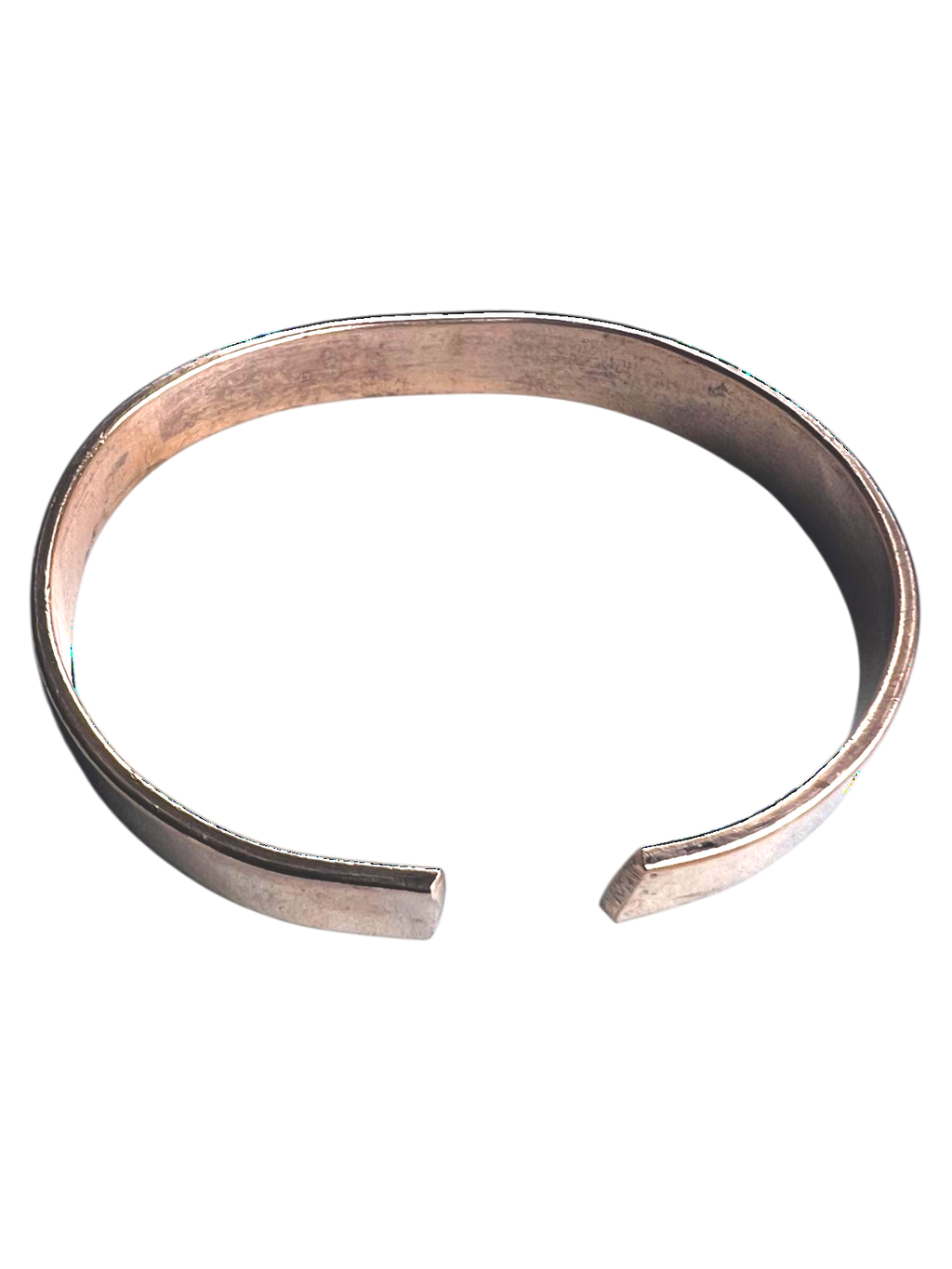 Flat Band Copper Bangle