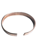 Flat Band Copper Bangle