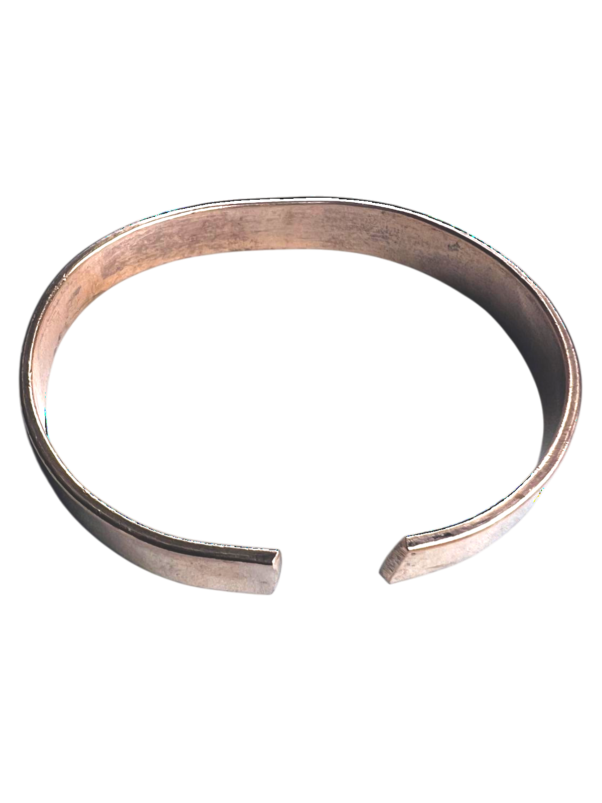 Flat Band Copper Bangle