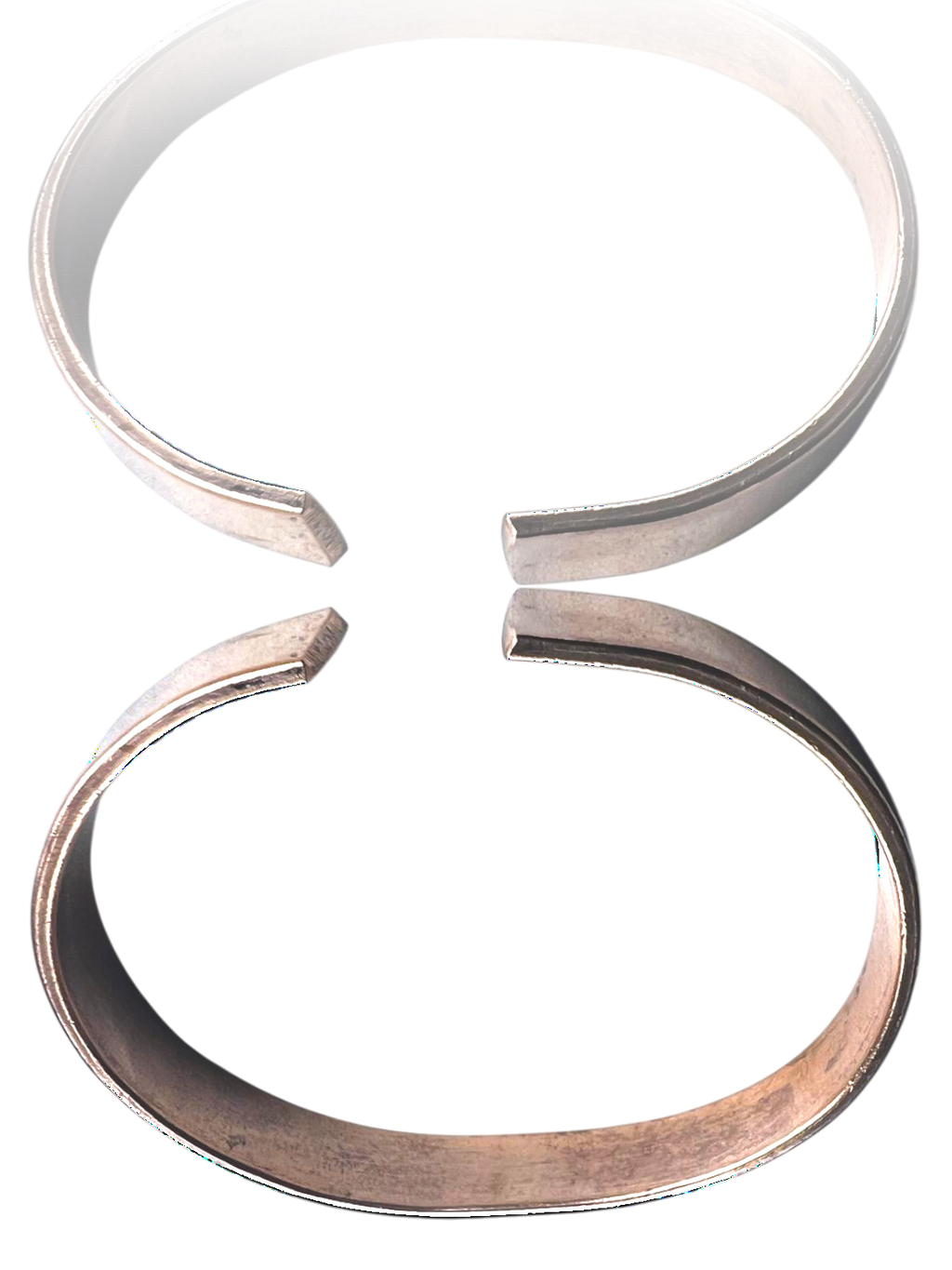 Flat Band Copper Bangle