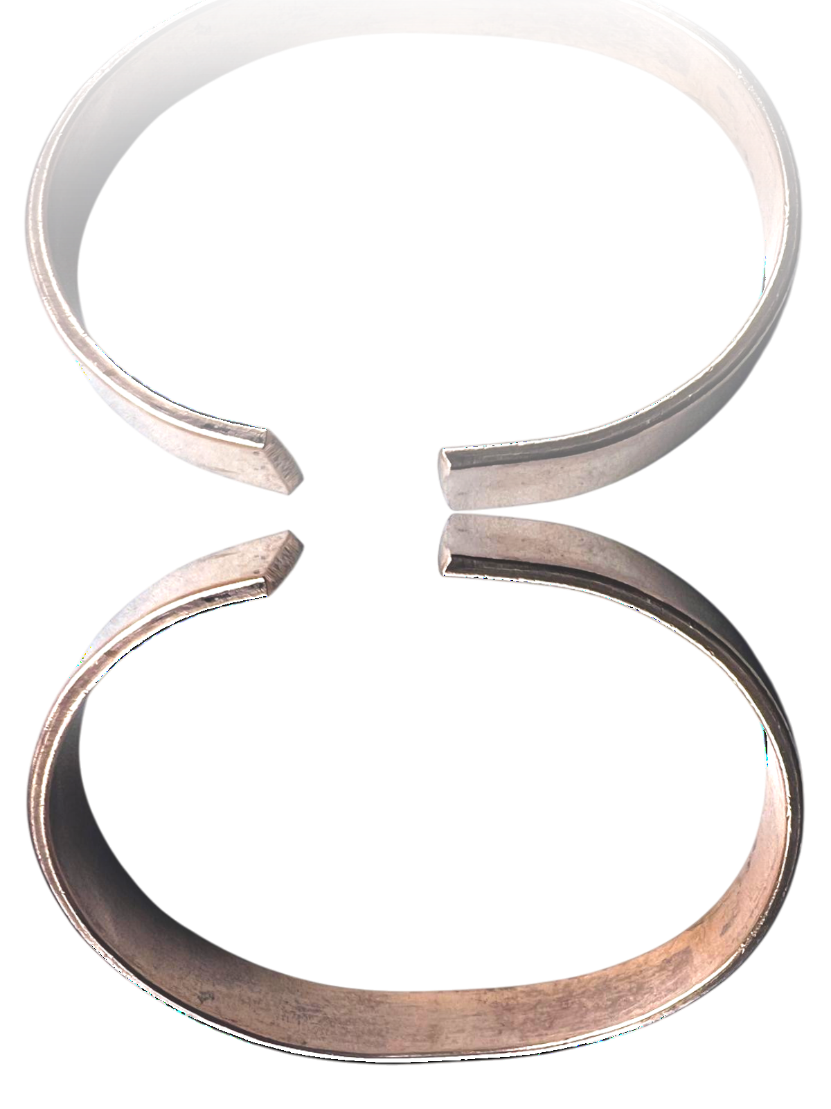 Flat Band Copper Bangle