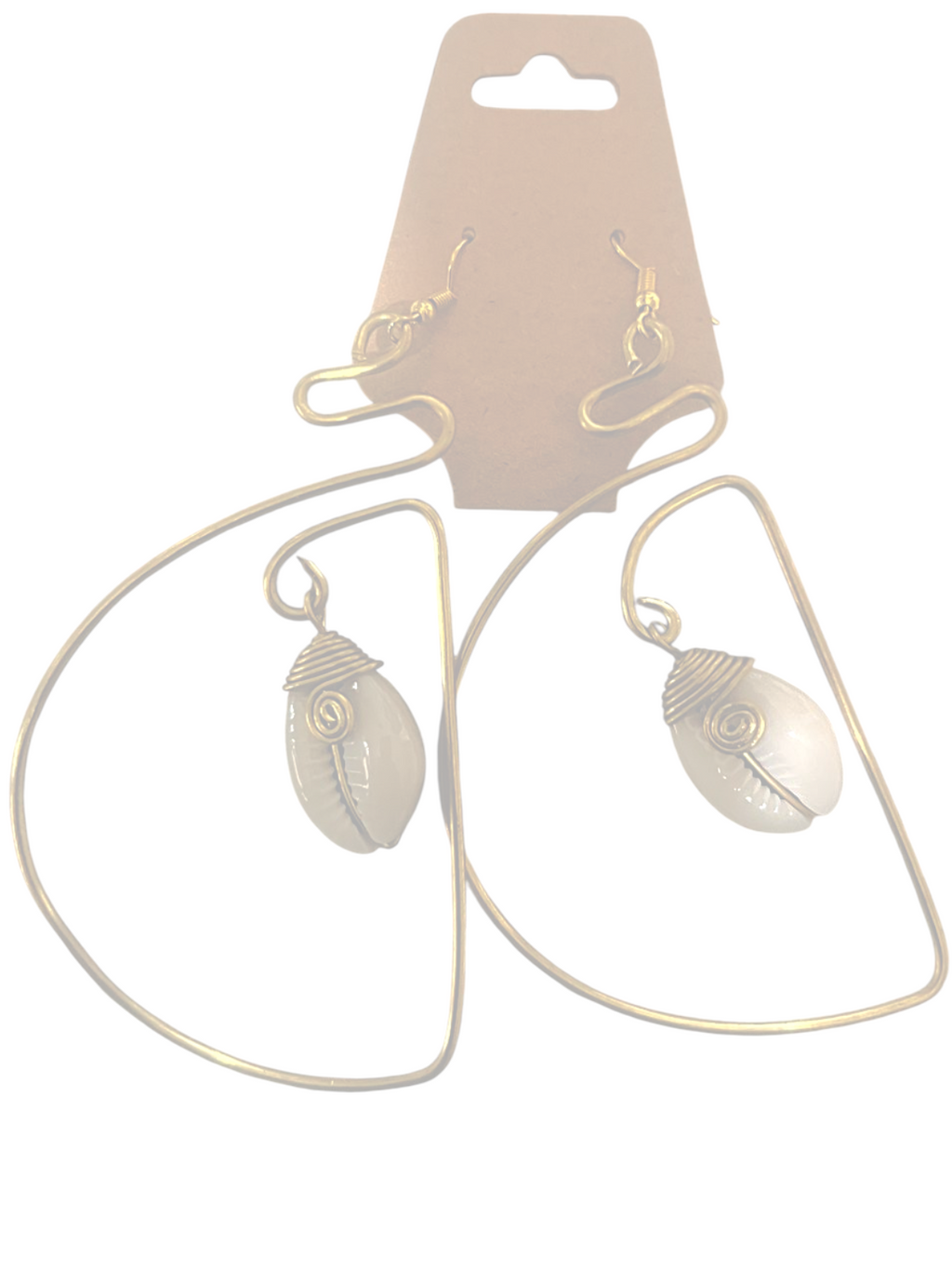 Double-D Cowry Earring