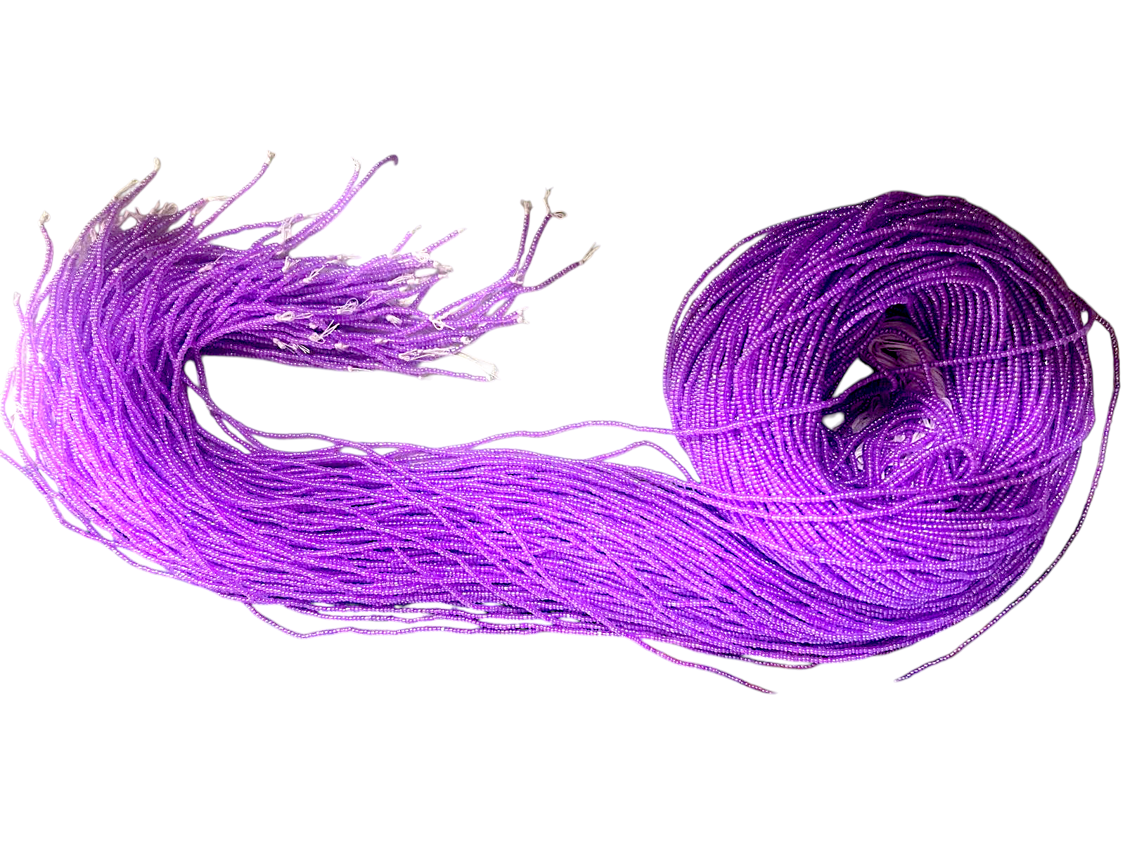 Waist Beads / African belly Chain | Pure_Purple_Joy-2mm