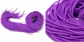 Waist Beads |African Belly Chain | Purple Reign — Luxe Purple (2mm)