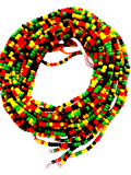 Waist Beads / Belly Chain - Multicolor of Power-Jamiaca-4mm