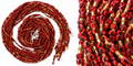 Waist Beads / African Belly Chains | Ruby Royalty (3mm)