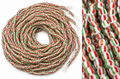 Waist Beads / African Belly Chains |Emerald Carnival (4mm)