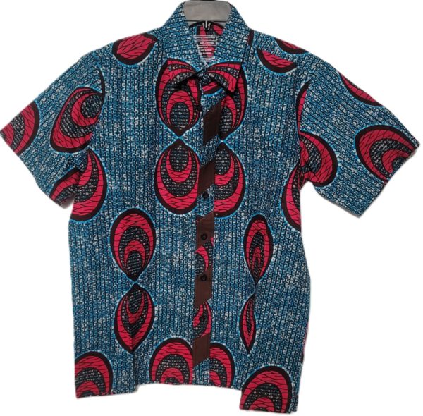 Large Men Print Shirt