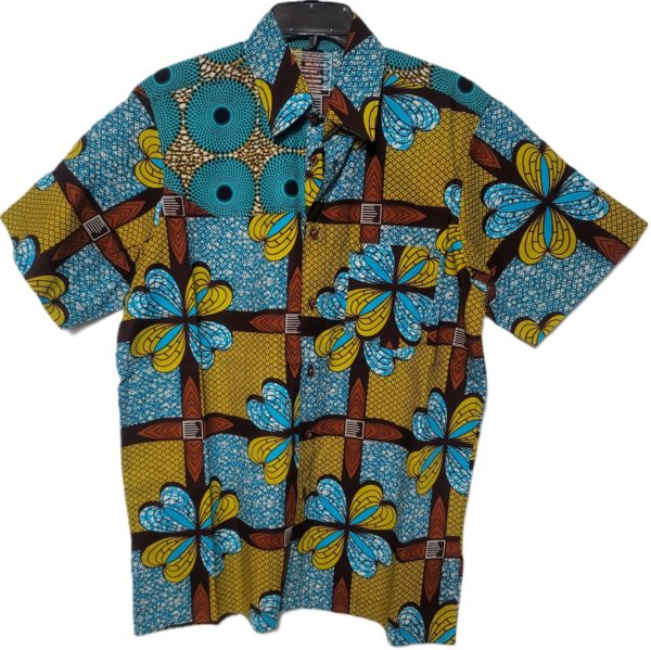 Large Men Print Shirt