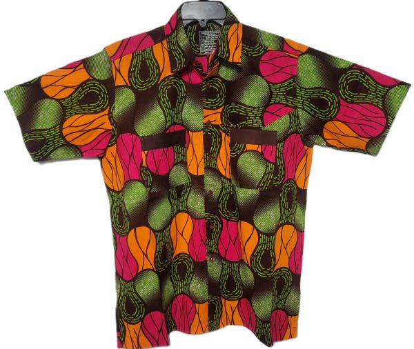 Large Men Print Shirt