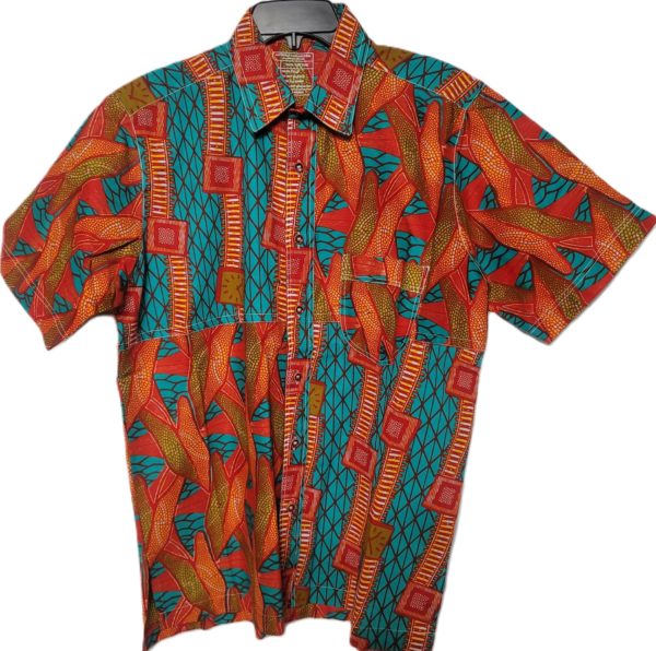 Large Men Print Shirt