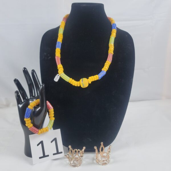 Beads Necklace-with Bracelet_Unisex