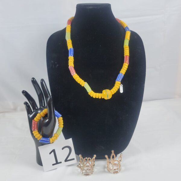 Beads Necklace-with Bracelet_Unisex