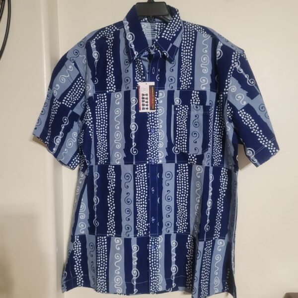 MEN PRINT SHIRT-X-LARGE-SHORT