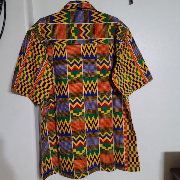 MEN PRINT SHIRT-X-LARGE-SHORT - Image 2