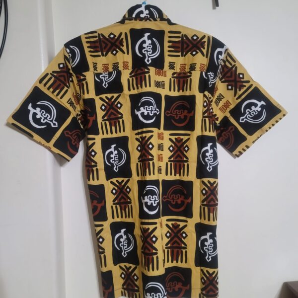 MEN PRINT SHIRT-LARGE-SHORT - Image 2