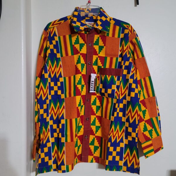 MEN PRINT SHIRT-MEDIUM-LONG