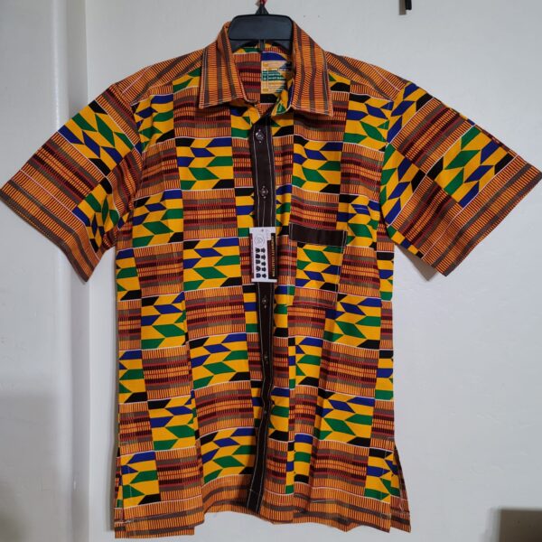 MEN PRINT SHIRT-MEDIUM-SHORT