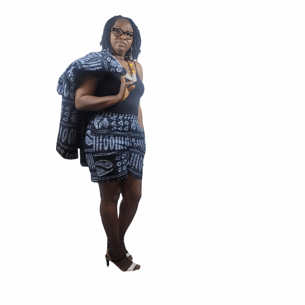 2-Piece women clothes, Shorts and Kimono to Match - Image 4