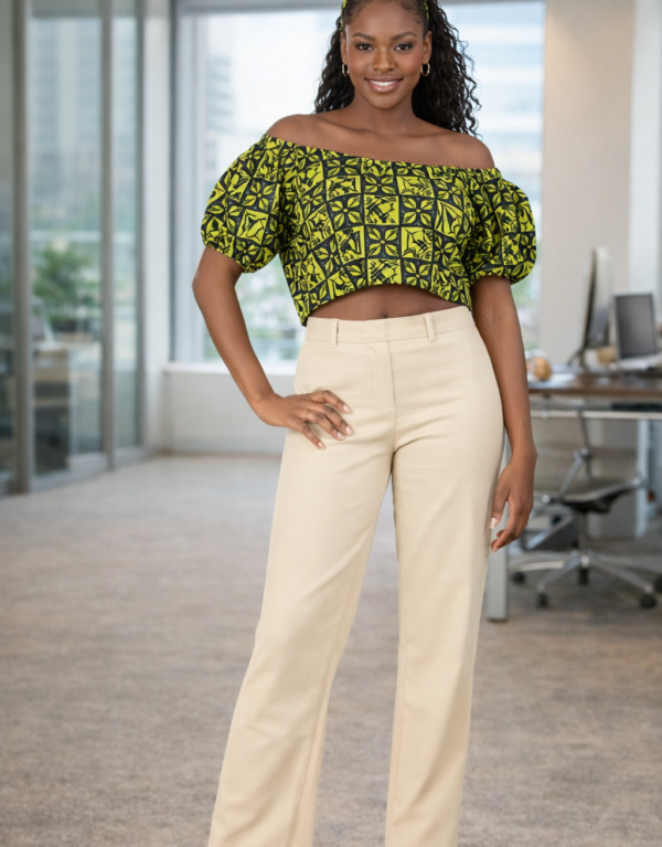 Crop Top with a zipper, comes in Small, Medium and Large, many Bold colors available